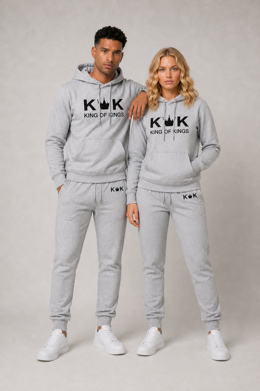King of Kings Unisex Hoodie & Trackpants Set