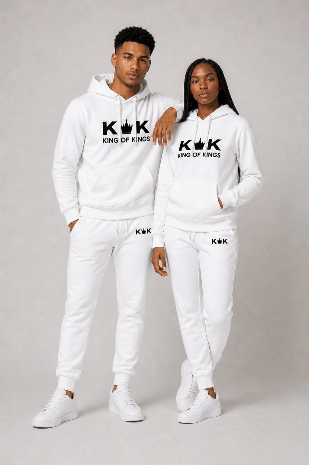 King of Kings Unisex Hoodie & Trackpants Set