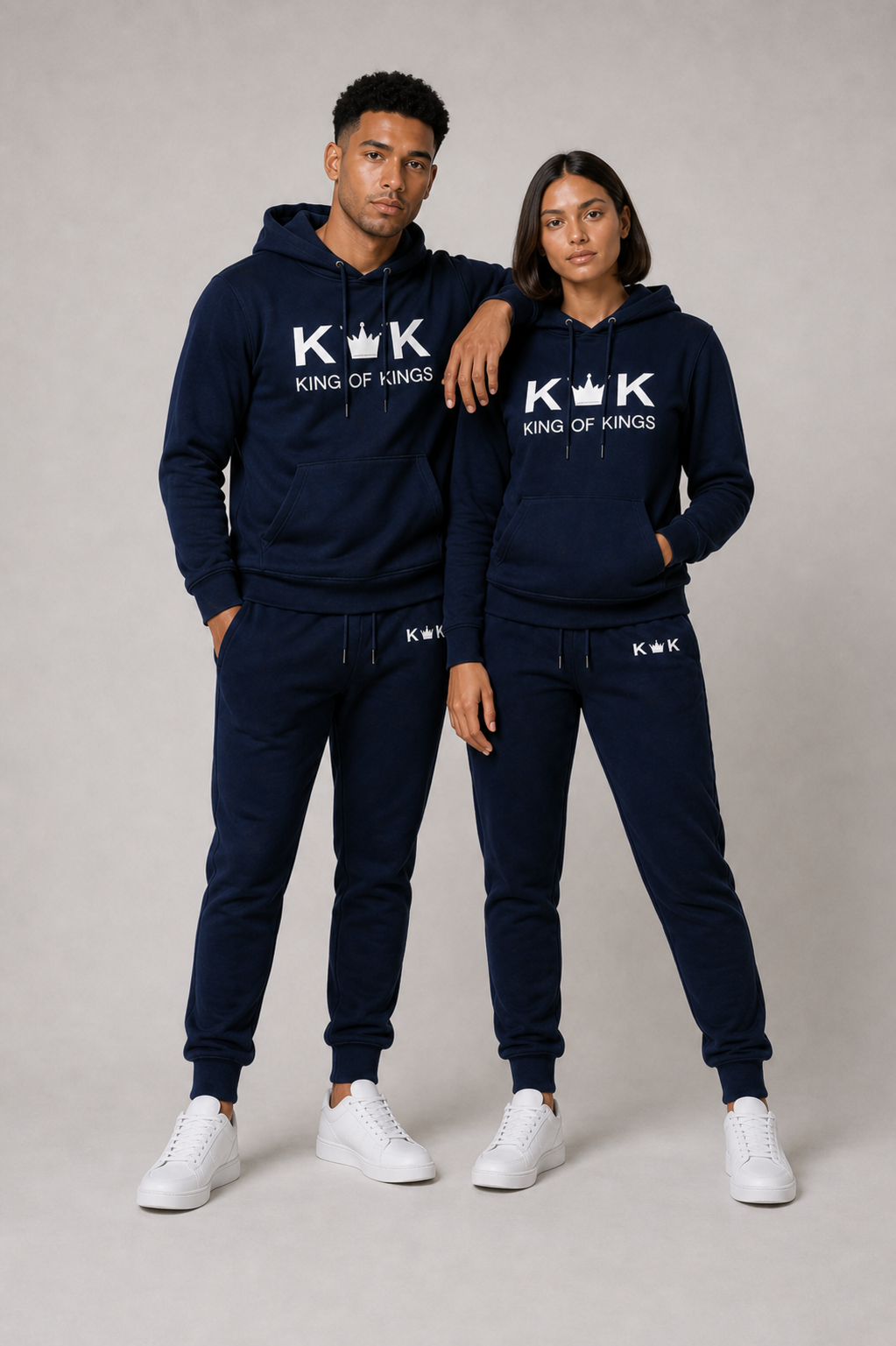 King of Kings Unisex Hoodie & Trackpants Set