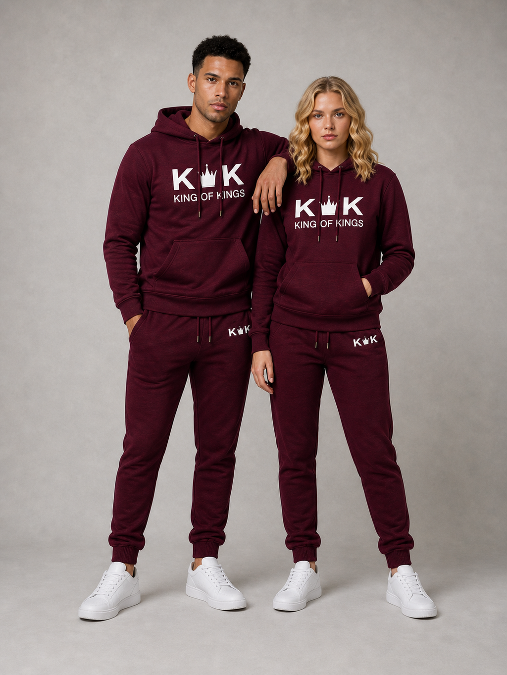 King of Kings Unisex Hoodie & Trackpants Set