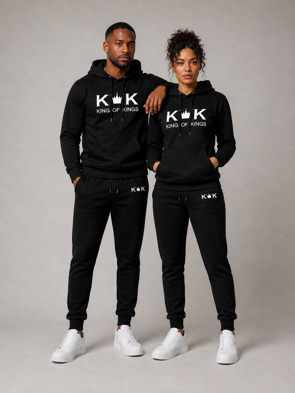 King of Kings Unisex Hoodie & Trackpants Set
