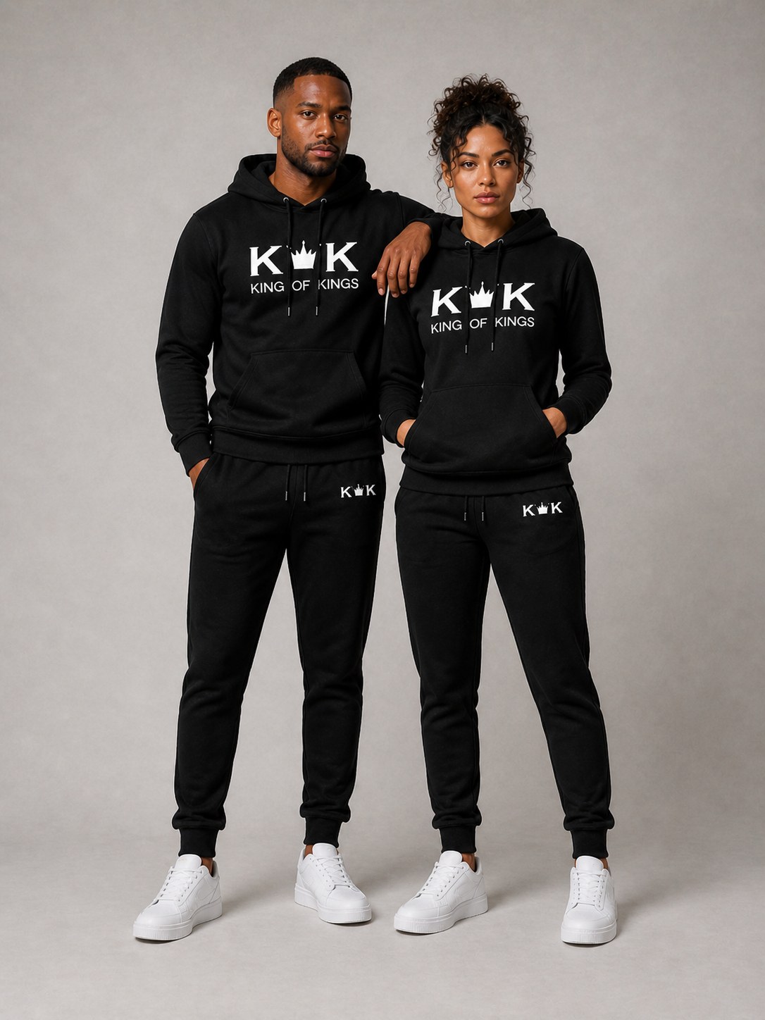 King of Kings Unisex Hoodie & Trackpants Set