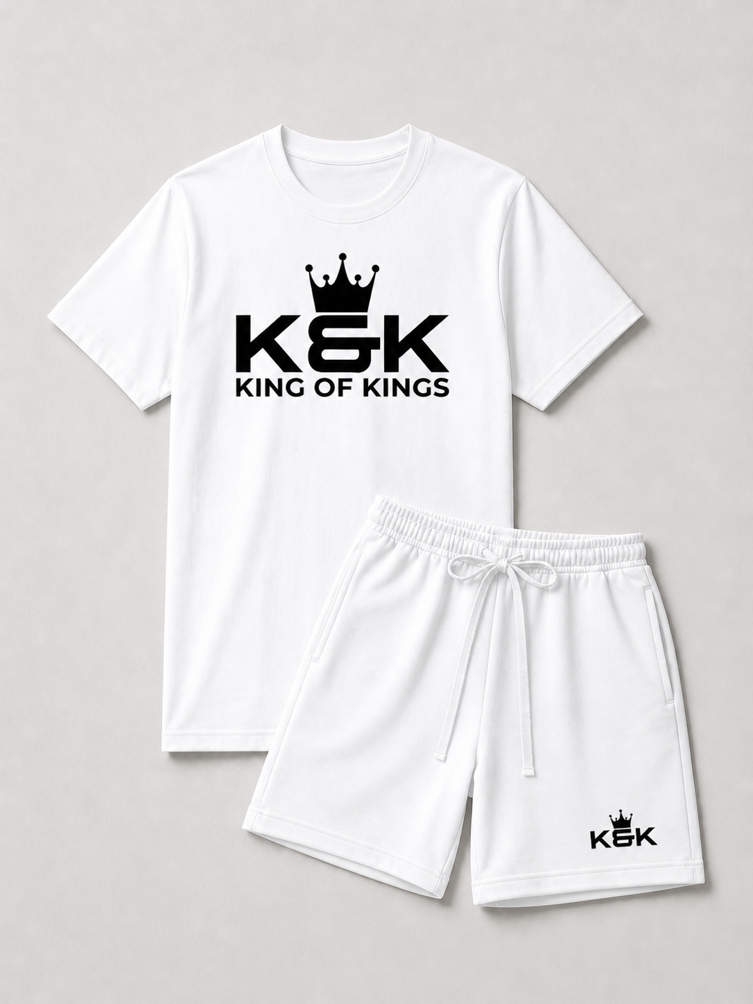 King of Kings Unisex Oversized T-Shirt & Shorts Set