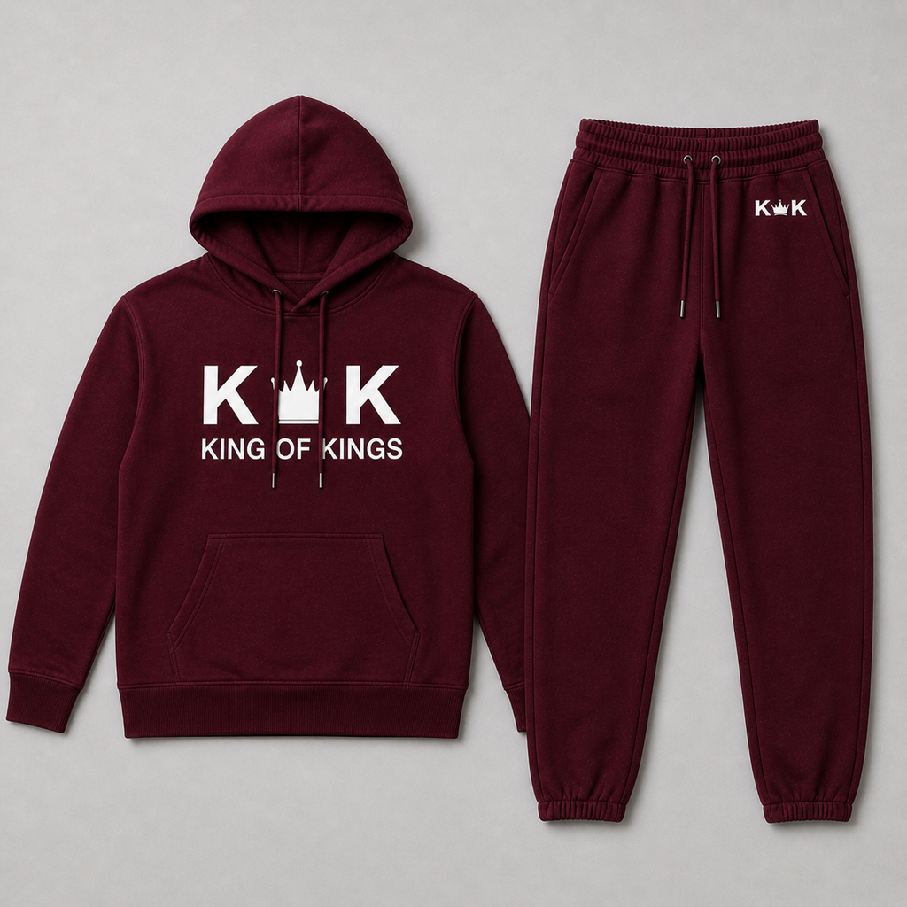 King of Kings Unisex Hoodie & Trackpants Set