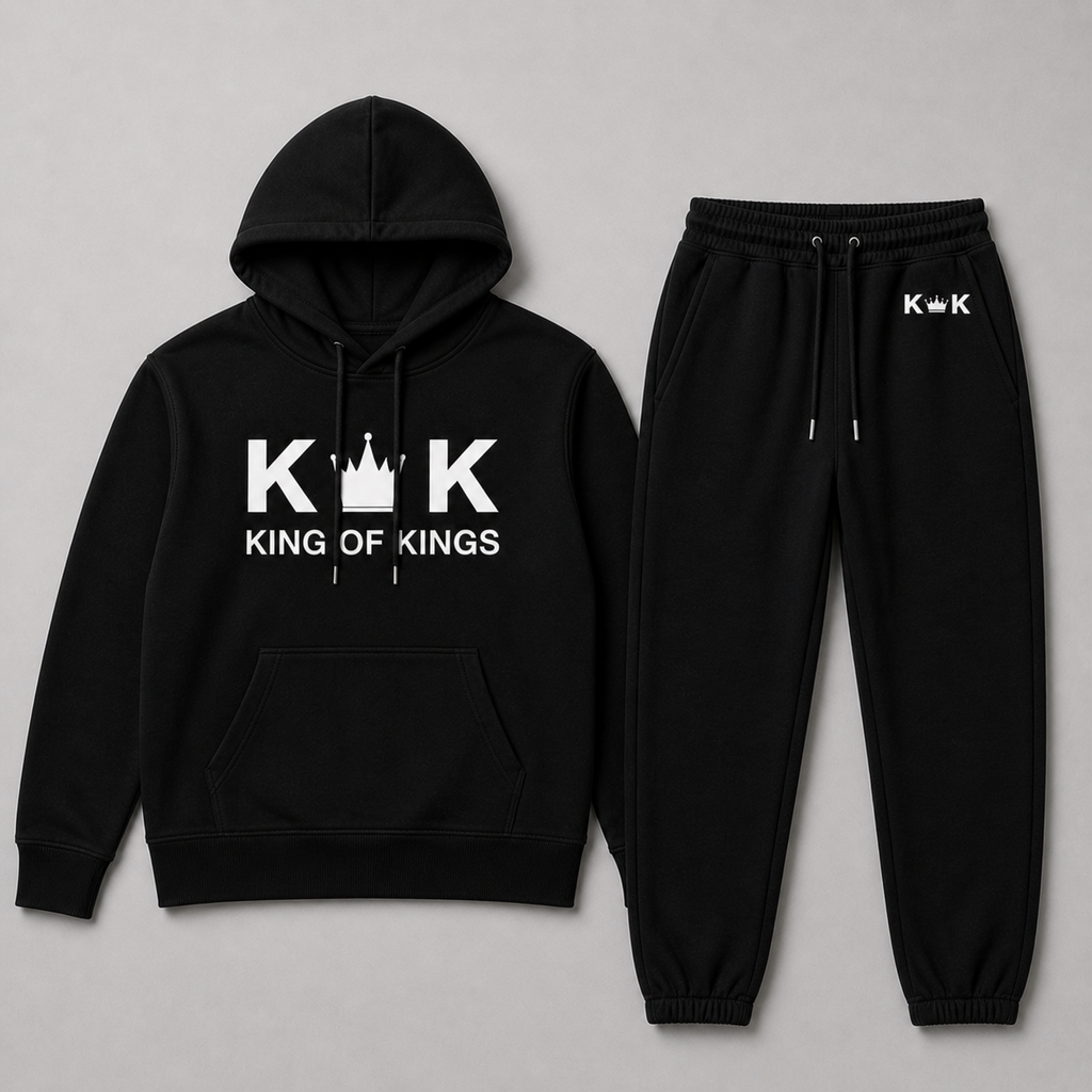 King of Kings Unisex Hoodie & Trackpants Set