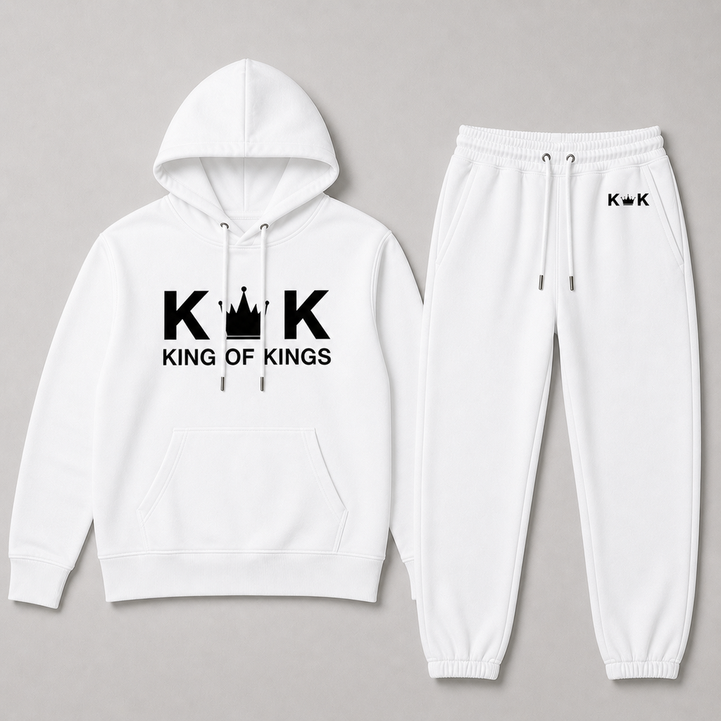 King of Kings Unisex Hoodie & Trackpants Set