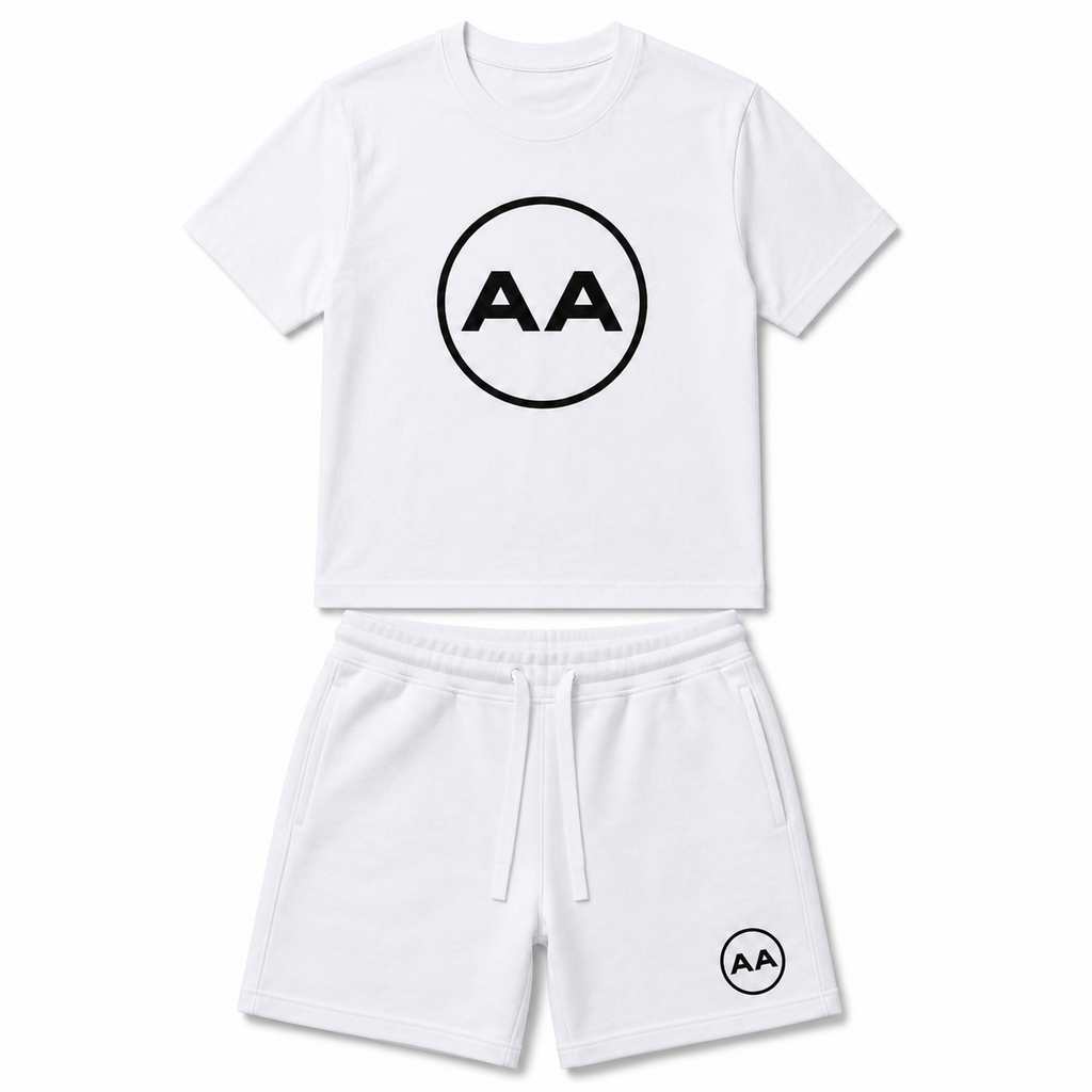 Always Authentic Oversized Unisex T-Shirt & Shorts Set