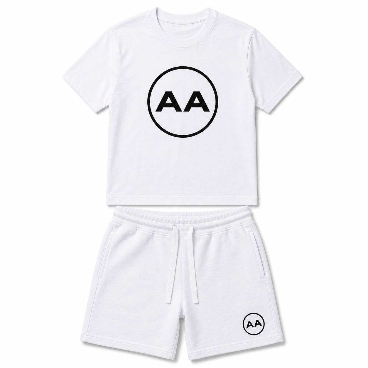 Always Authentic Oversized Unisex T-Shirt & Shorts Set