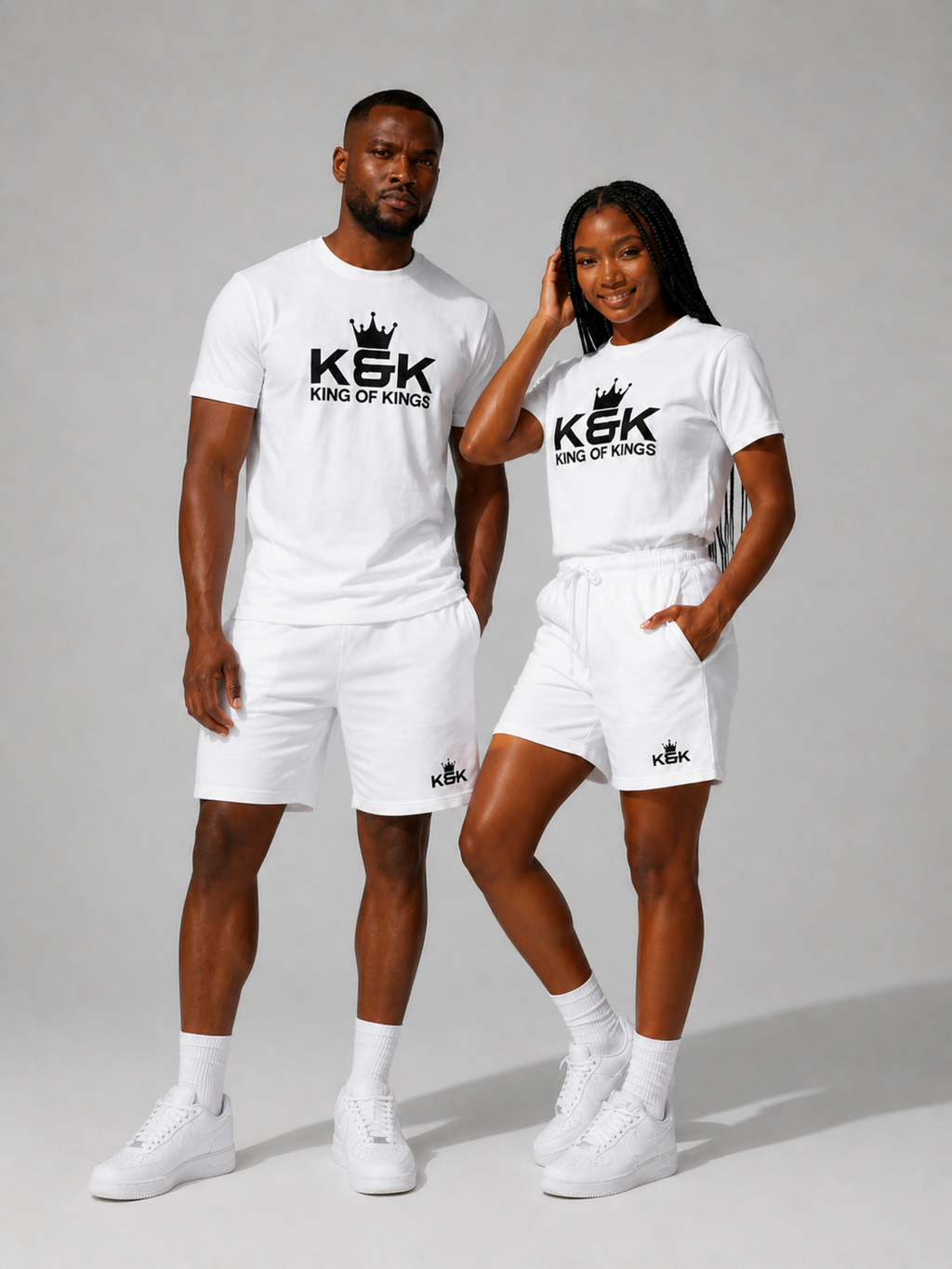 King of Kings Unisex Oversized T-Shirt & Shorts Set