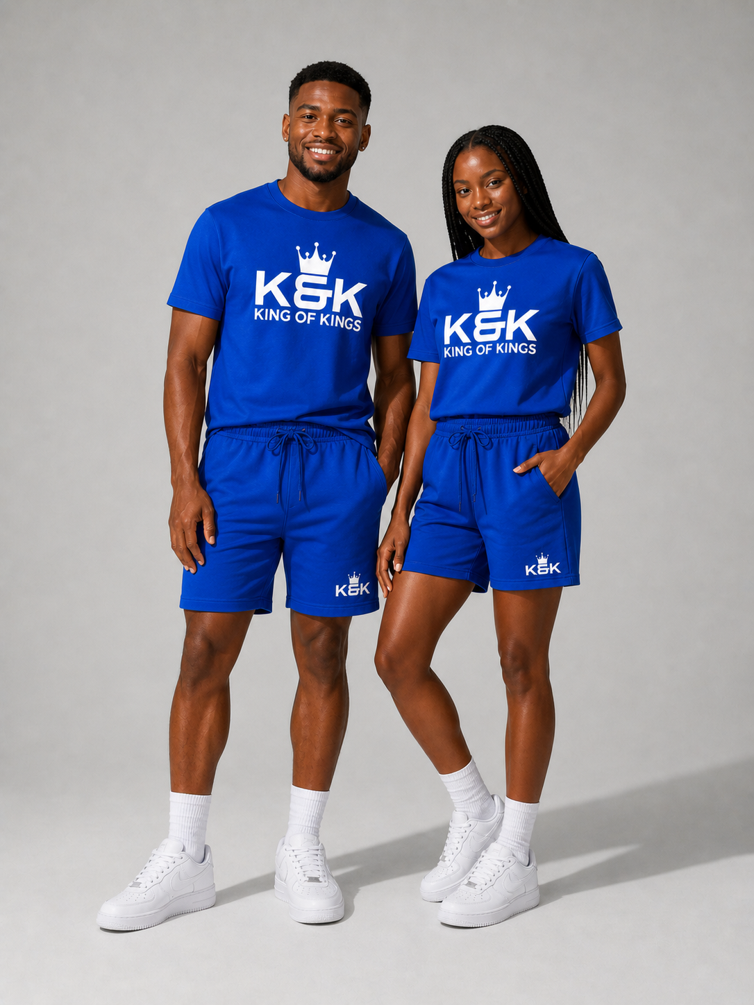King of Kings Unisex Oversized T-Shirt & Shorts Set