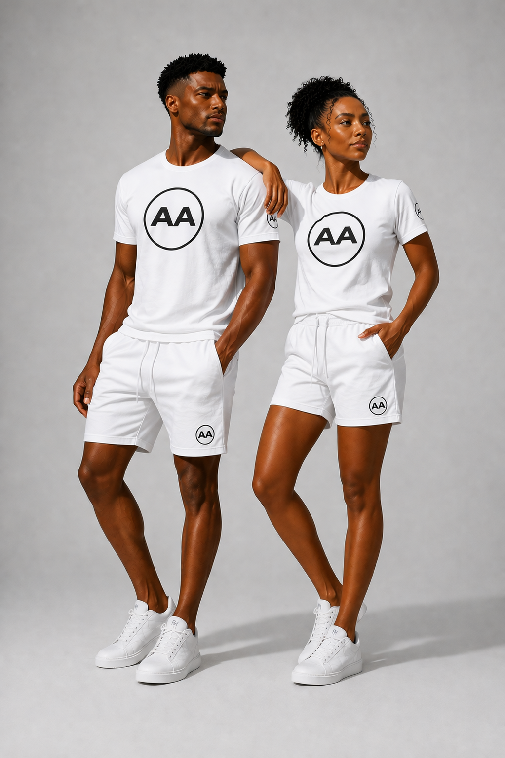Always Authentic Oversized Unisex T-Shirt & Shorts Set