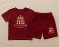 His Kingdom Kids T-Shirt & Shorts Set