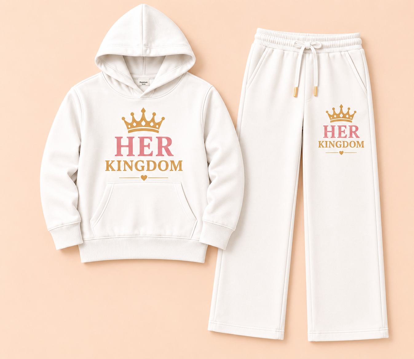 Her Kingdom Kids Hoodie & Trackpants Set