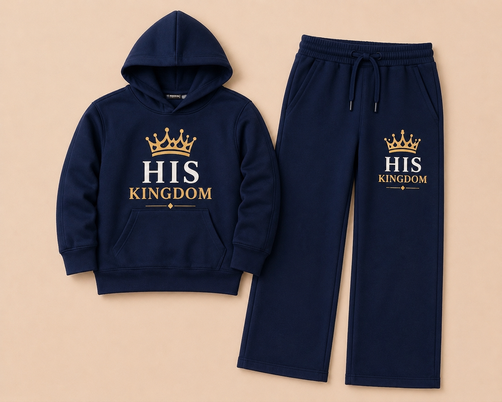 His Kingdom Kids Hoodie & Trackpants Set