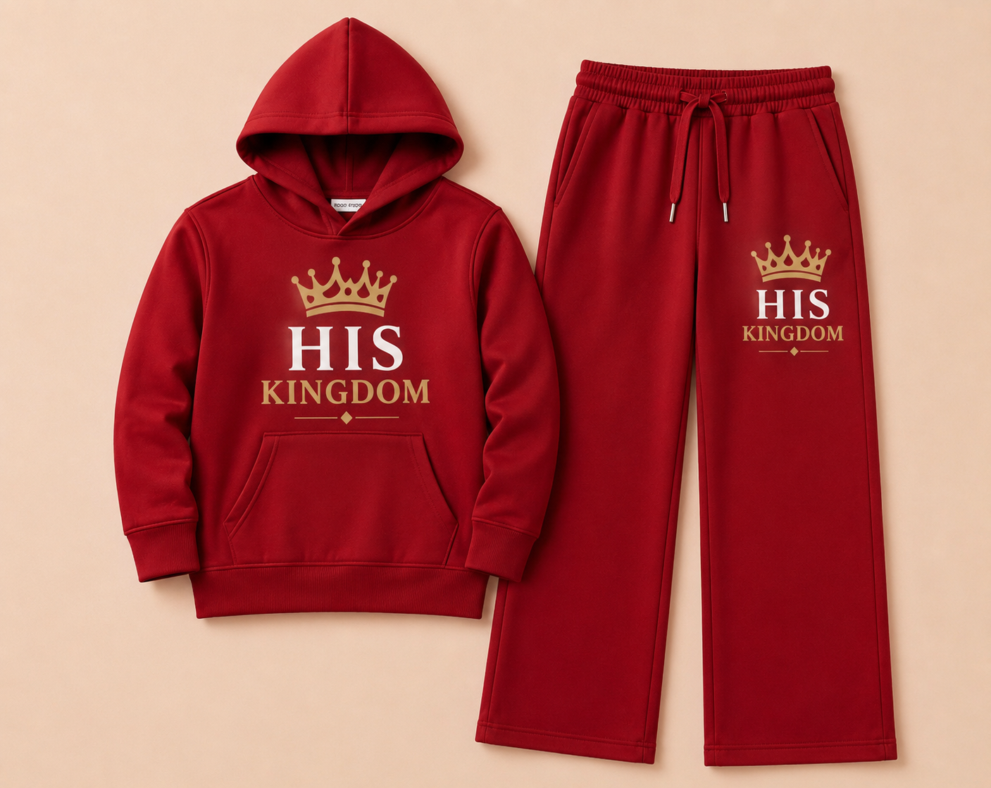 His Kingdom Kids Hoodie & Trackpants Set