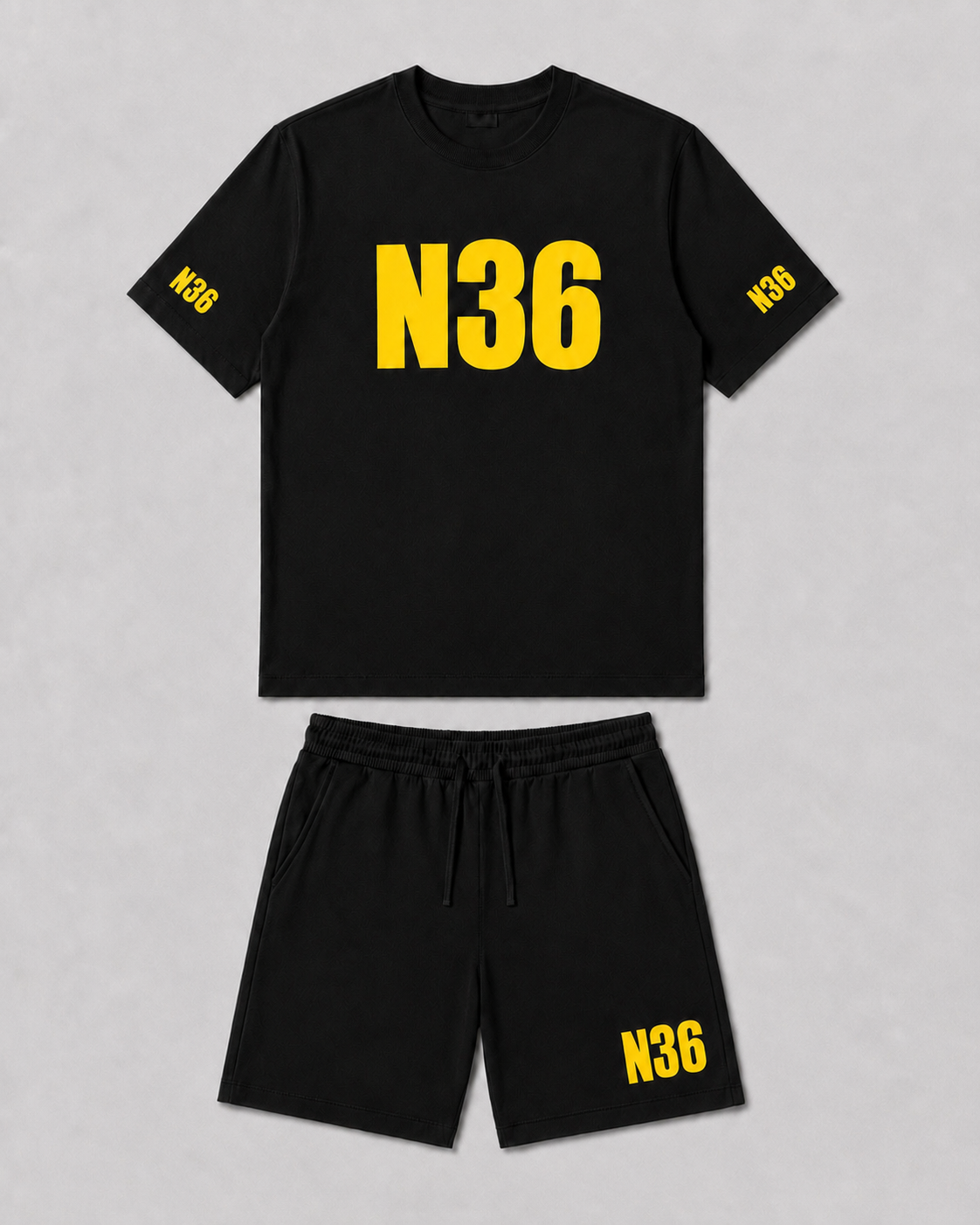 N36 Unity Oversized T-Shirt & Shorts Set