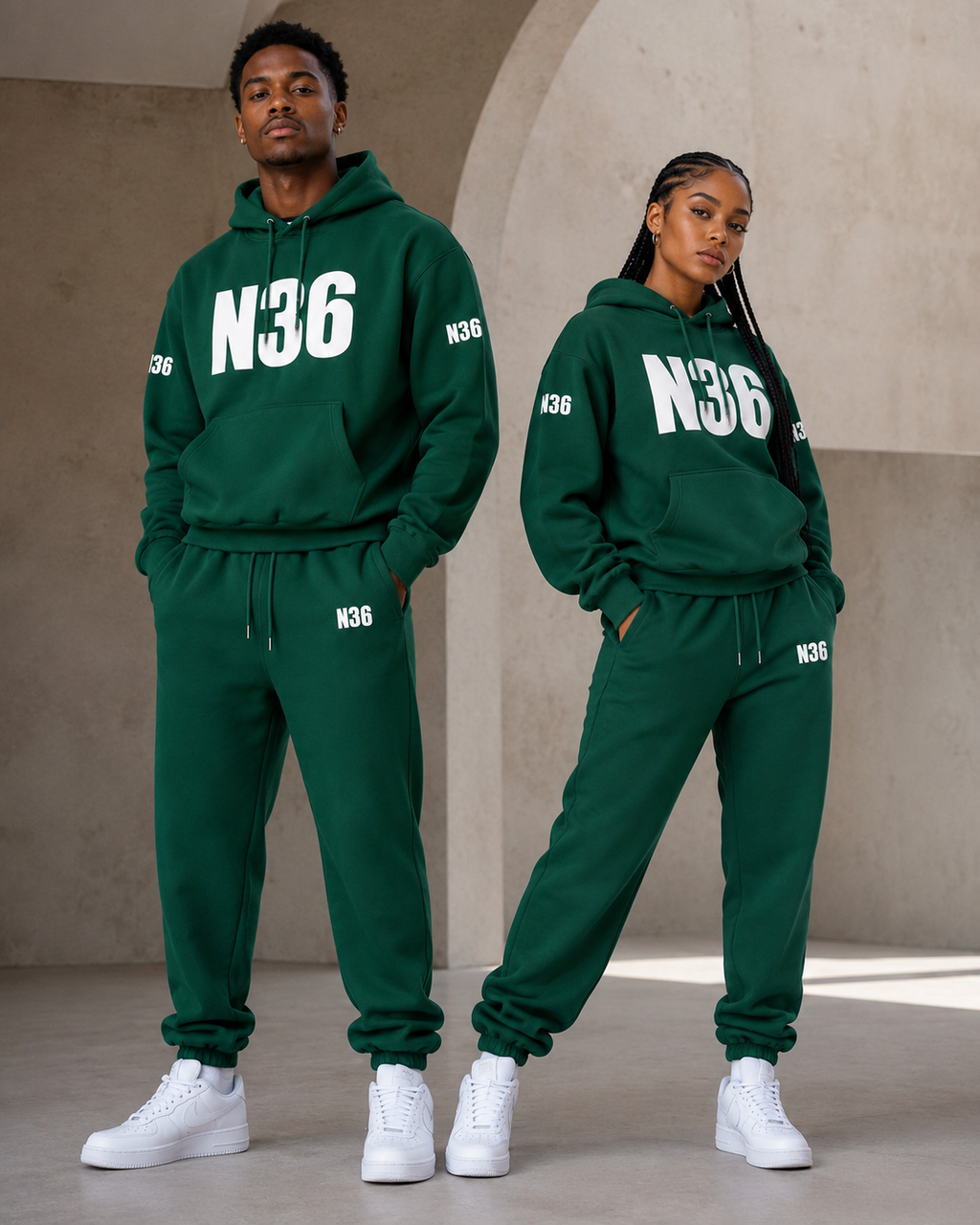 N36 Unity Unisex Hoodie & Trackpants Set