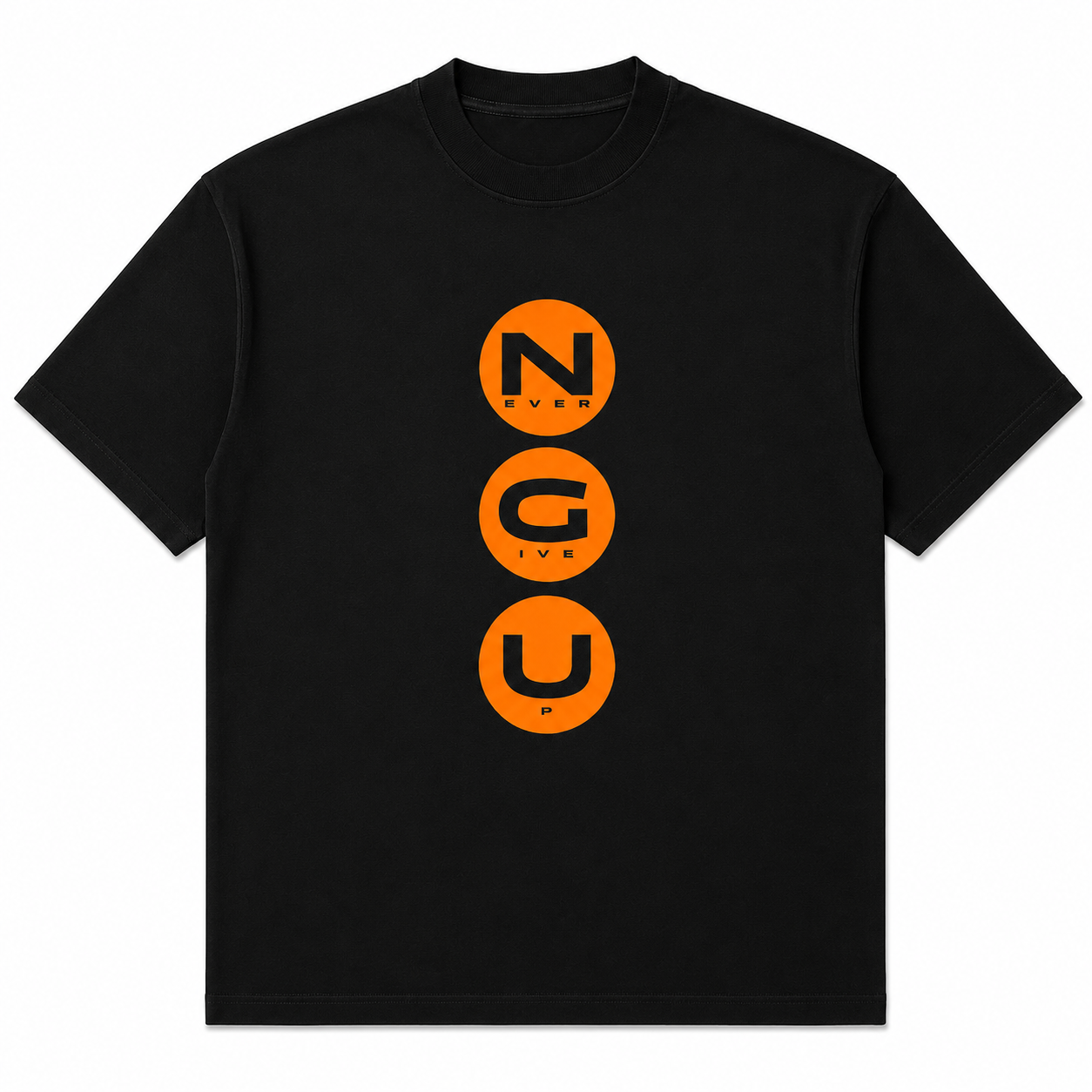 Never Give Up Oversized T-Shirt