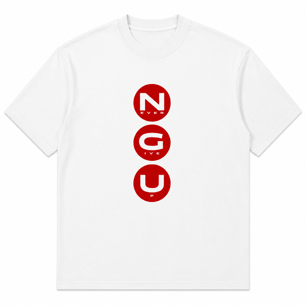 Never Give Up Oversized T-Shirt