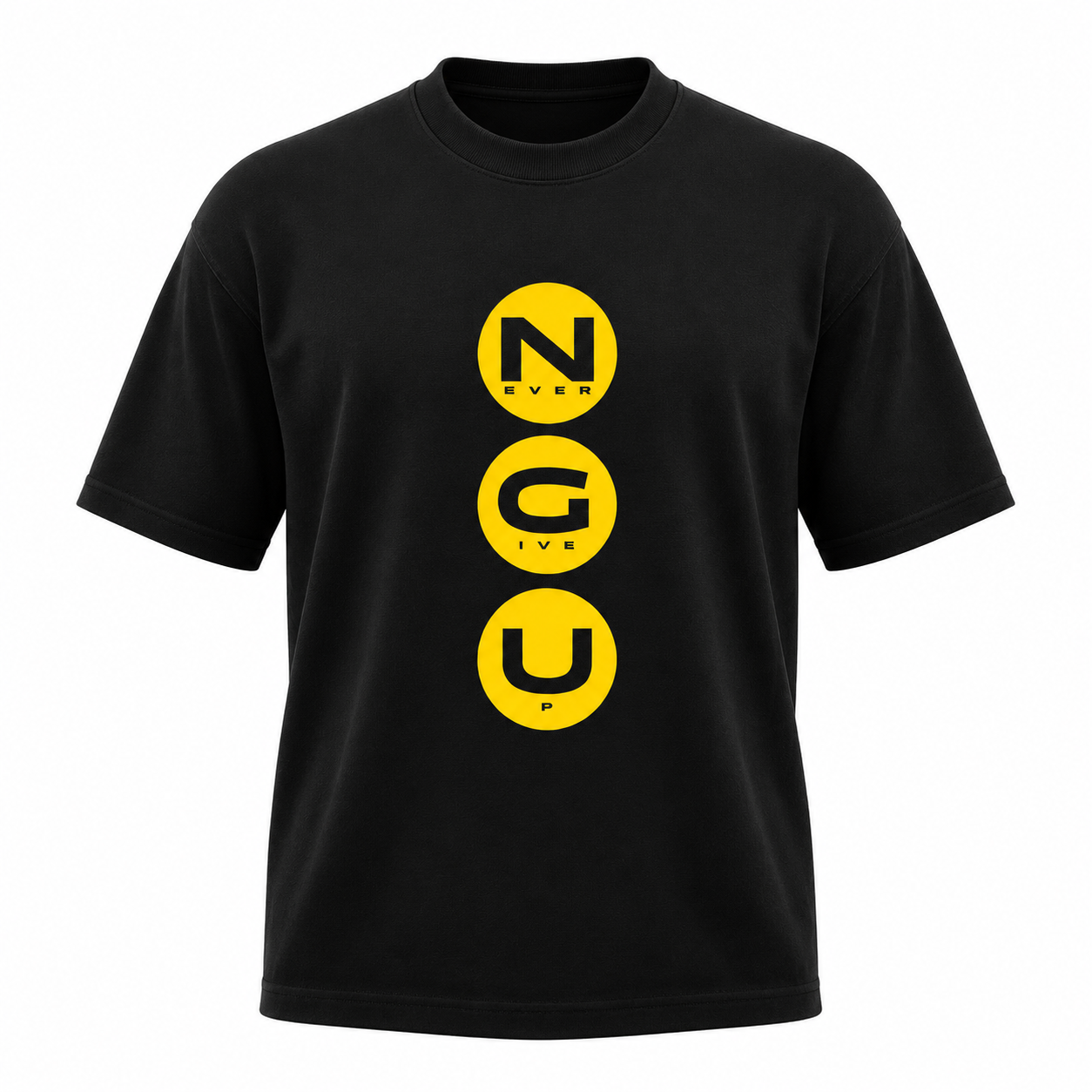 Never Give Up Oversized T-Shirt