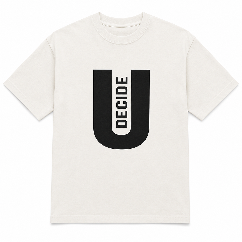 U Decide Oversized T-Shirt