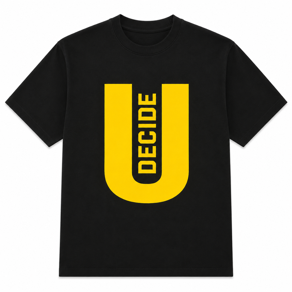 U Decide Oversized T-Shirt