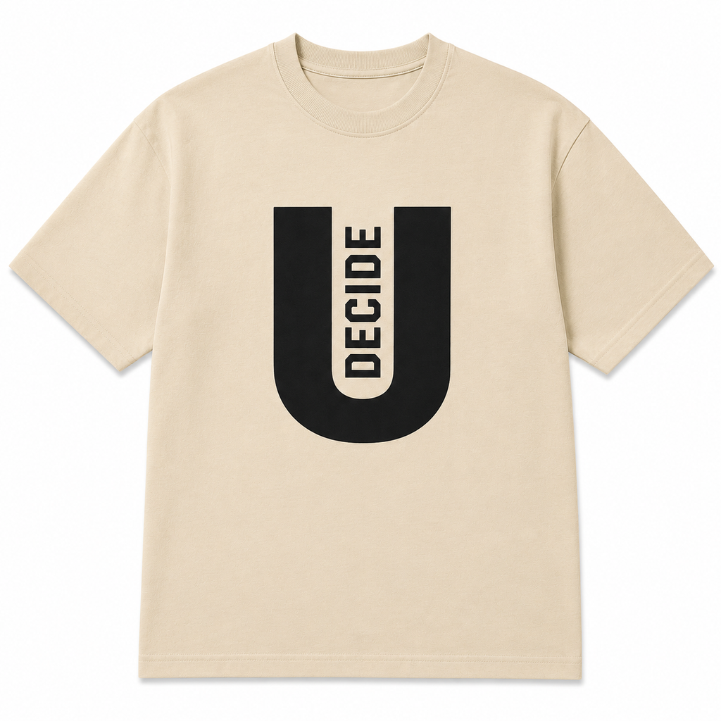 U Decide Oversized T-Shirt