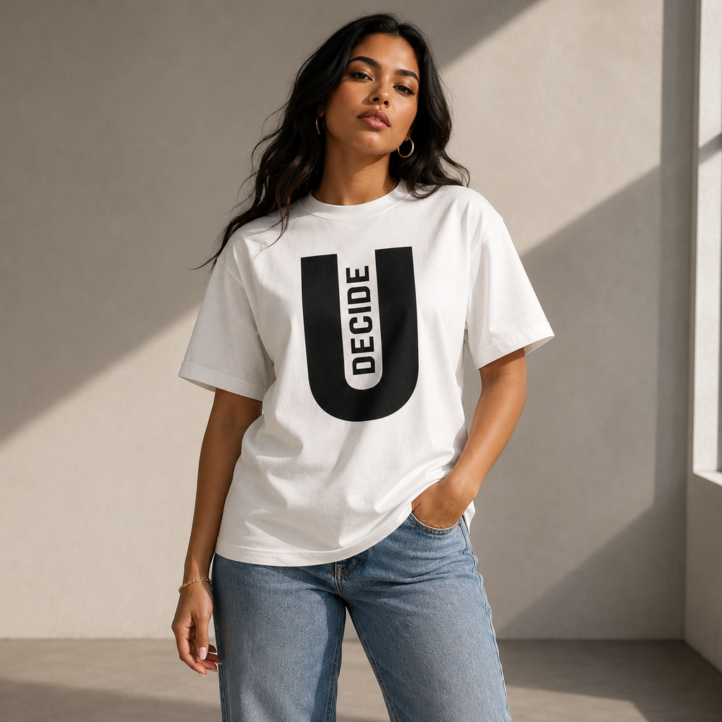 U Decide Oversized T-Shirt
