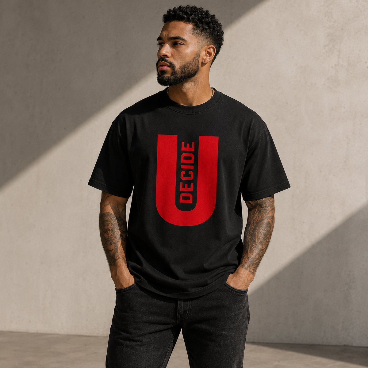 U Decide Oversized T-Shirt
