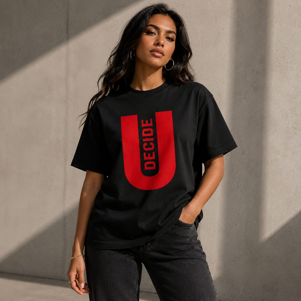 U Decide Oversized T-Shirt