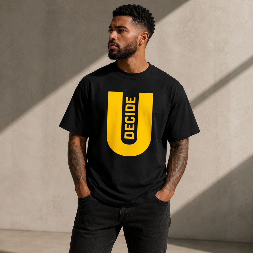 U Decide Oversized T-Shirt
