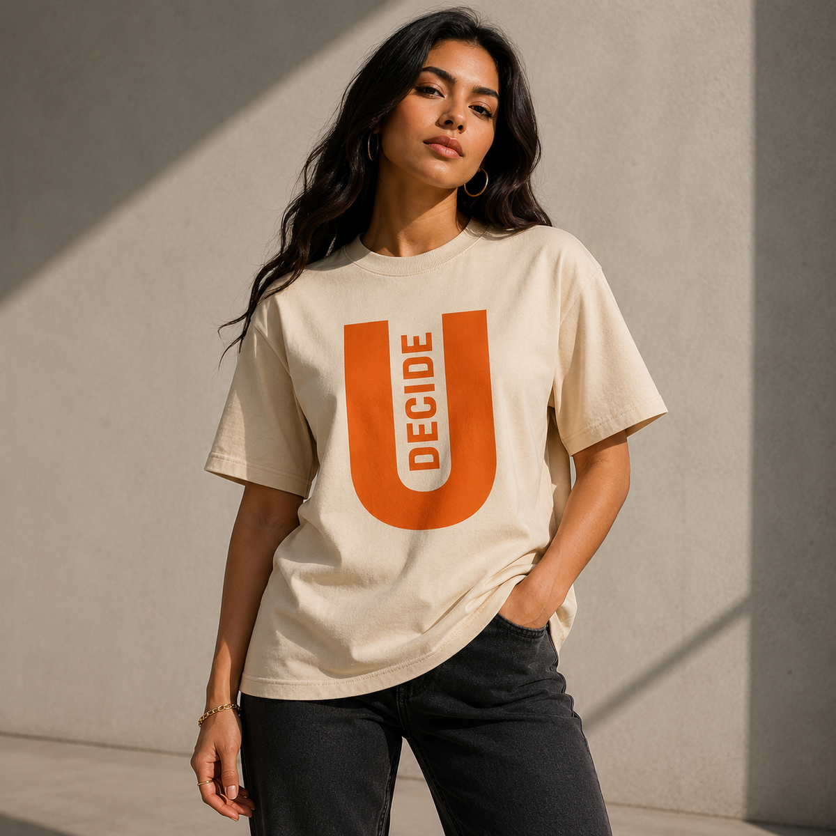 U Decide Oversized T-Shirt