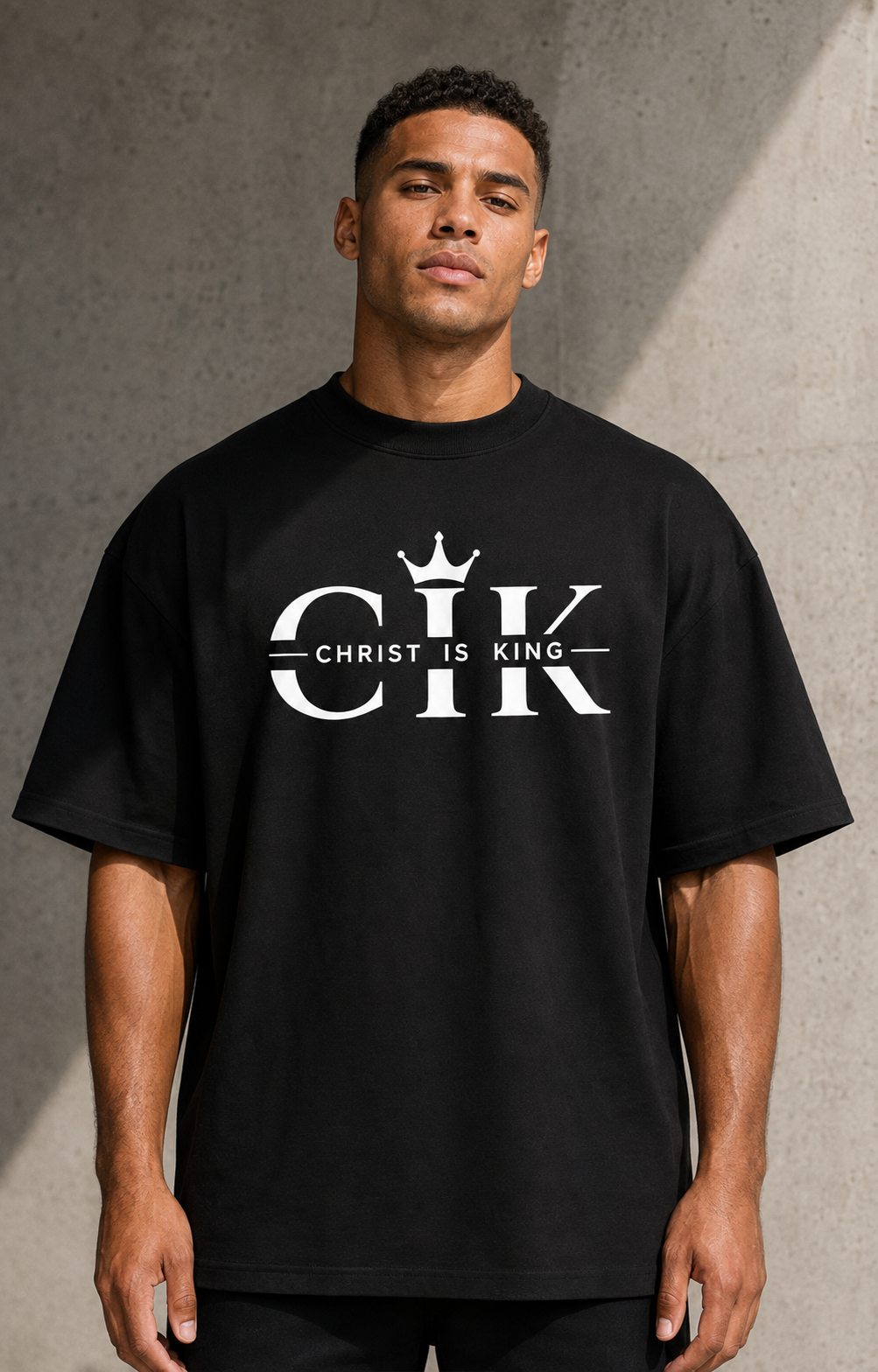 Christ Is King Oversized T-Shirt
