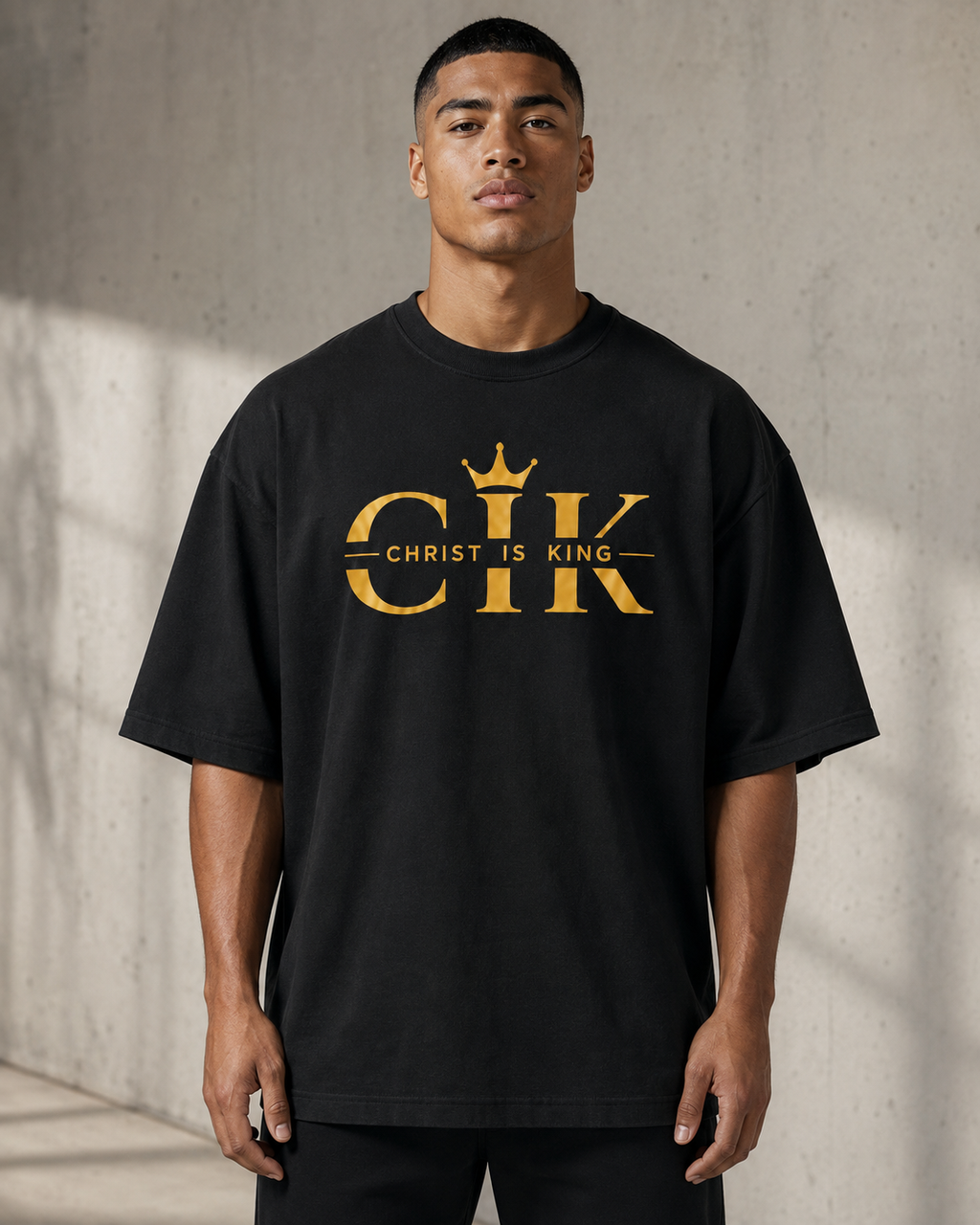 Christ Is King Oversized T-Shirt