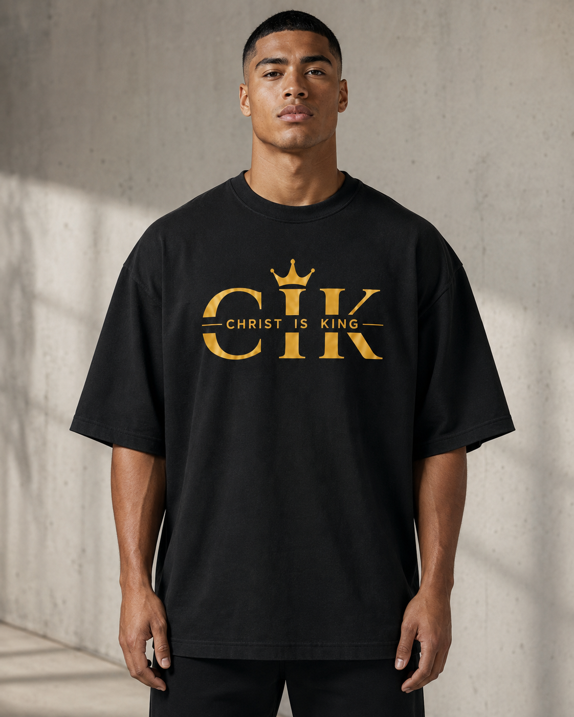 Christ Is King Oversized T-Shirt