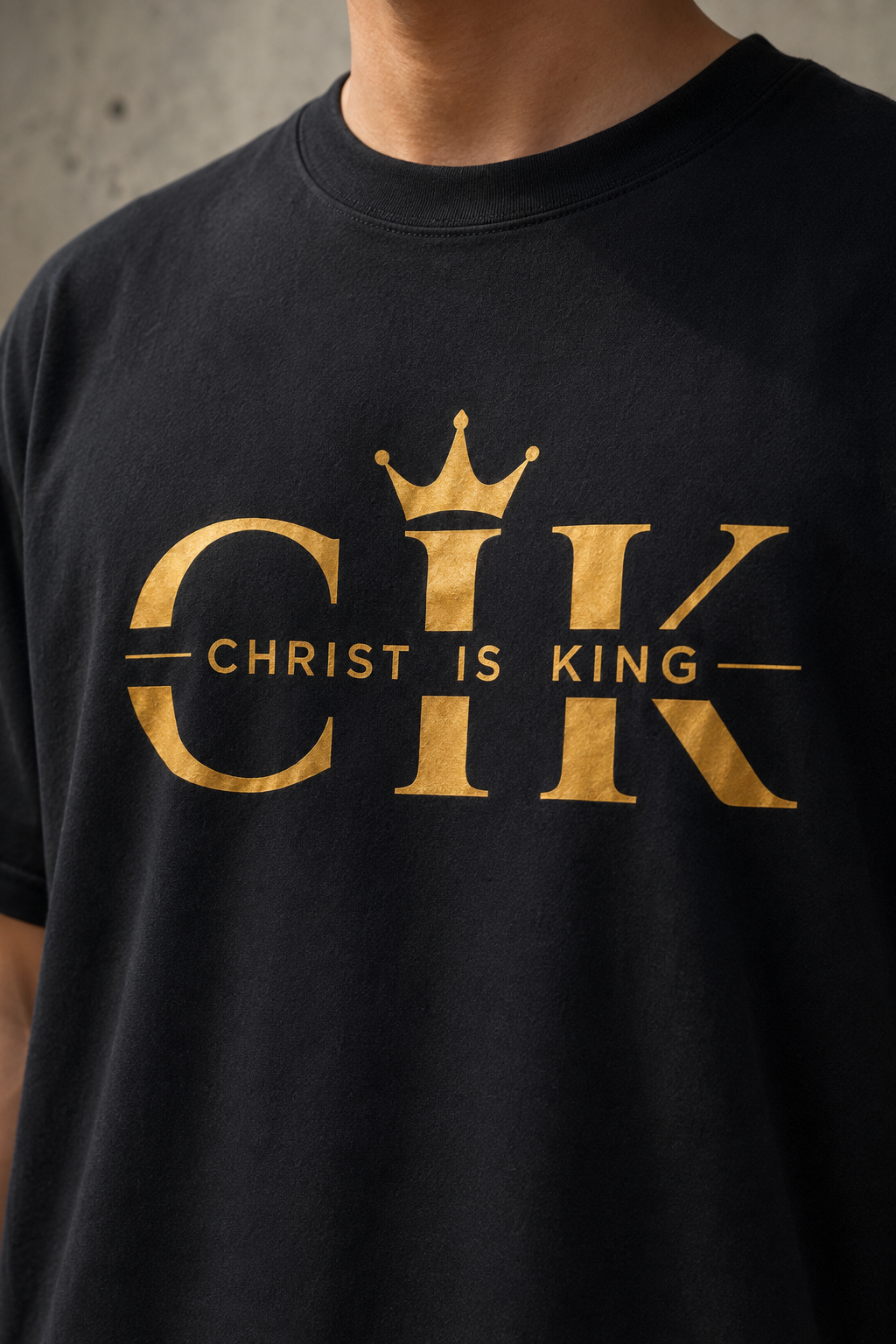 Christ Is King Oversized T-Shirt