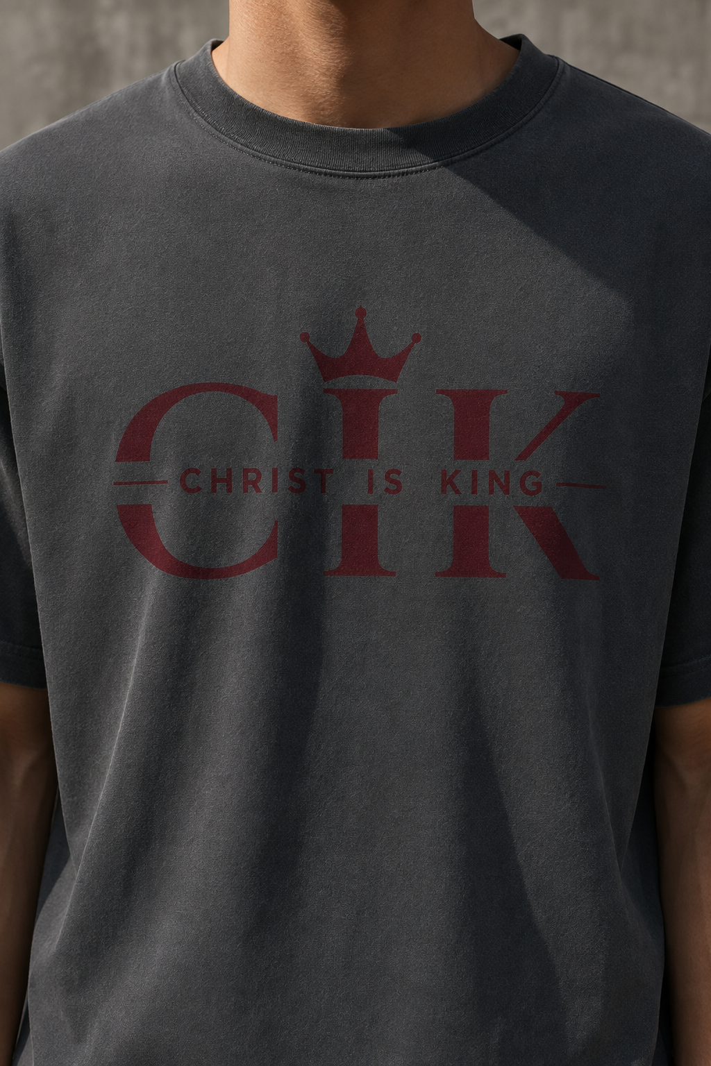 Christ Is King Oversized T-Shirt