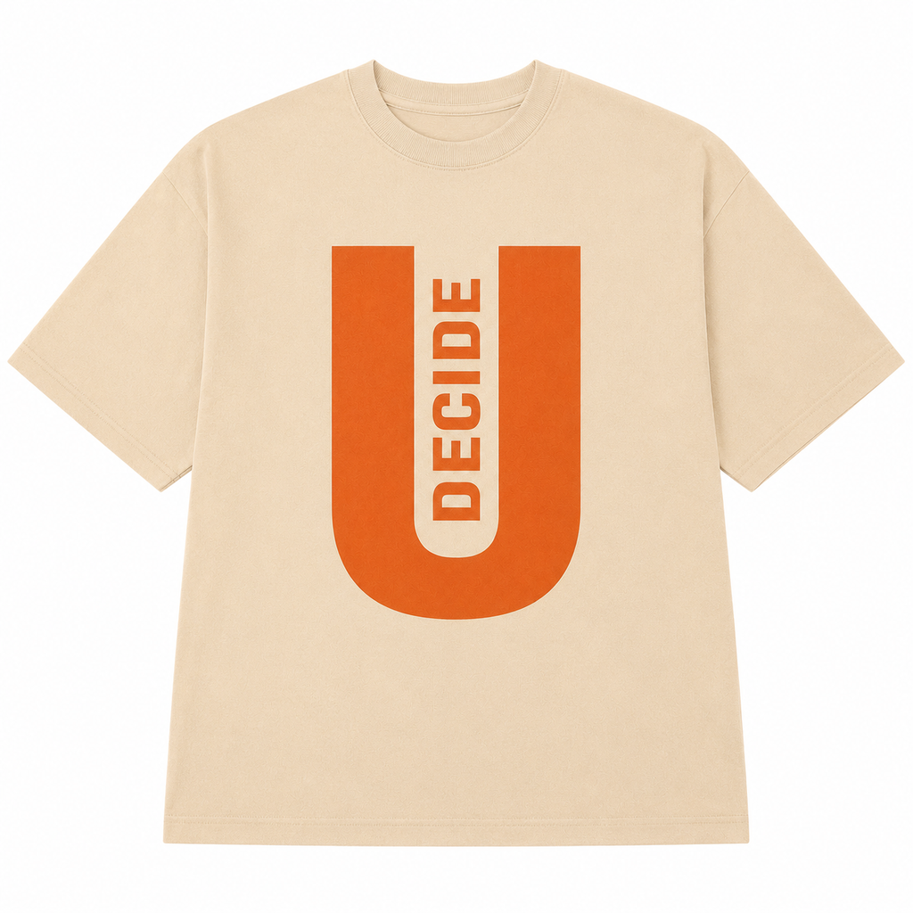 U Decide Oversized T-Shirt