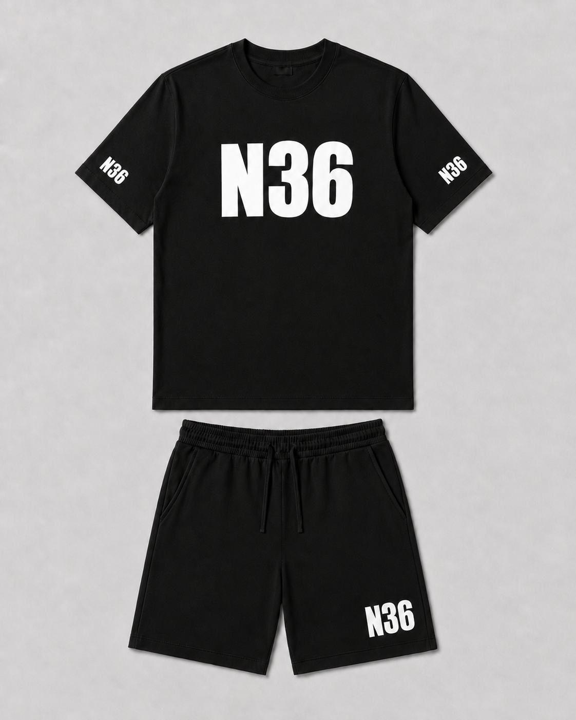 N36 Unity Oversized T-Shirt & Shorts Set
